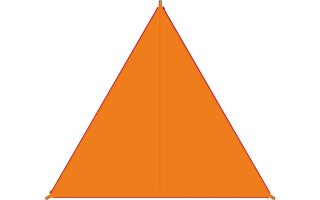 Bent Canvas Plain Single Tarp Sepia Blue / Zipper Light Blue 2 Bent Canvas Plain Single Tarp Sepia Blue / Zipper Light Blue – Bild 2