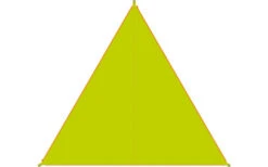 Bent Canvas Plain Single Tarp Lime Punch / Zipper Orange -Dometic Verkäufe 251417 1783103 1