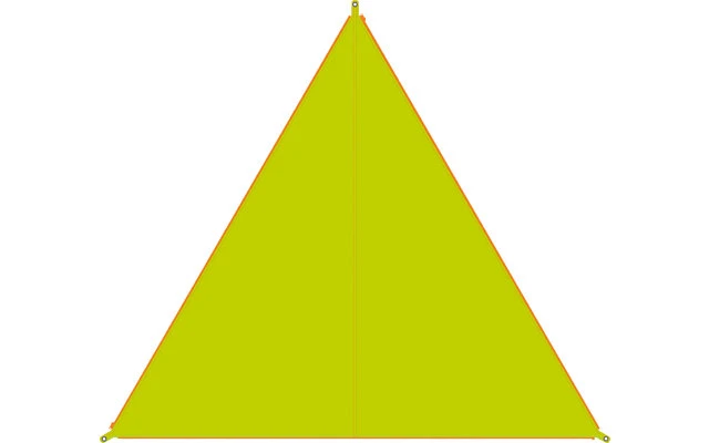 Bent Canvas Plain Single Tarp Sepia Blue / Zipper Light Blue 4 Bent Canvas Plain Single Tarp Sepia Blue / Zipper Light Blue – Bild 4