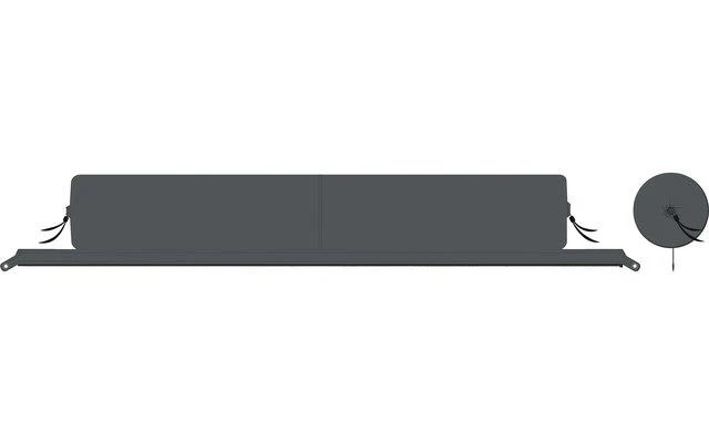 Bent XL-Lounger Aufblasbares Kissen Steel Grey 1 Bent XL-Lounger Aufblasbares Kissen Steel Grey