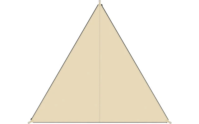 Bent TC- Zip-Canvas Single Verbindbares Sonnensegel 250 X 250 X 250 Cm Ocker 2 Bent TC- Zip-Canvas Single Verbindbares Sonnensegel 250 X 250 X 250 Cm Ocker – Bild 2