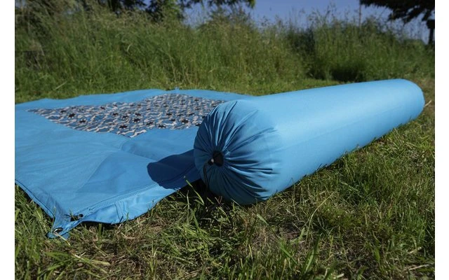 Bent Verbindbare Kissenrolle Zip Lounger XL 175 X 30 Cm Türkis 5 Bent Verbindbare Kissenrolle Zip Lounger XL 175 X 30 Cm Türkis – Bild 5