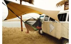 Amazonas Adventure Hängematten-Tarp Dunkelbraun