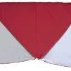 Bent Zip-Protect Canvas Single Verbindbares Sonnensegel 250 X 250 X 250 Cm Rot