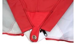 Bent Zip-Protect Canvas Single Verbindbares Sonnensegel 250 X 250 X 250 Cm Rot -Dometic Verkäufe 504344 3884398 1