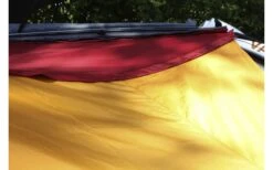 Bent Zip-Protect Canvas Single Verbindbares Sonnensegel 250 X 250 X 250 Cm Rot -Dometic Verkäufe 504833 3884406 1