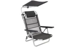 Bo-Camp Sonnenschirm Für Stuhl Blau