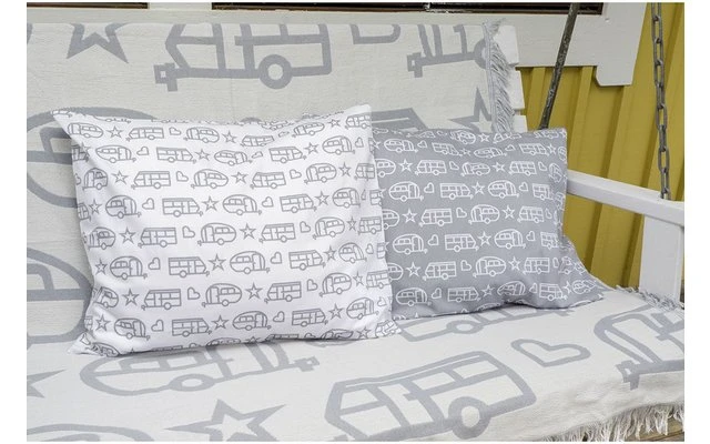 Pufz Decke Wohnwagen Weiß/grau 7 Pufz Decke Wohnwagen Weiß/grau – Bild 7