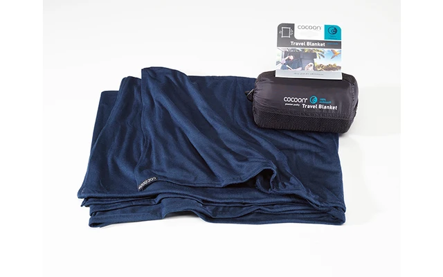 Cocoon Coolmax Reisedecke Navy 2 Cocoon Coolmax Reisedecke Navy – Bild 2