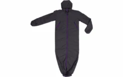 Bergstop Cozybag Comfort Multifunktionsschlafsack Mit Ärmeln Grau Lila S 210 Cm