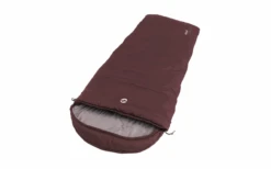 Outwell Campion Lux Aubergine Mumienschlafsack 225 X 85 Cm Dunkelrot