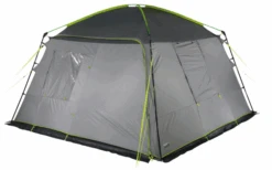 High Peak Cabana Freistehender Pavillon 350 X 350 Cm Grau/lime