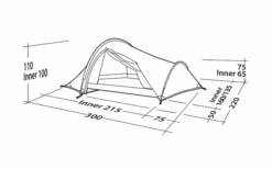 Robens Challenger 3XE Tunnelzelt Grün 9 Robens Challenger 3XE Tunnelzelt Grün -Dometic Verkäufe 771890 5131130