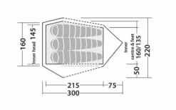 Robens Challenger 3XE Tunnelzelt Grün 10 Robens Challenger 3XE Tunnelzelt Grün -Dometic Verkäufe 771893 5131136