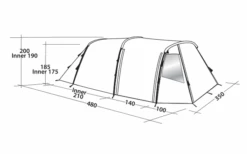 Easy Camp Huntsville 600 Tunnelzelt Für 6 Personen 12 Easy Camp Huntsville 600 Tunnelzelt Für 6 Personen -Dometic Verkäufe 782507 5172926