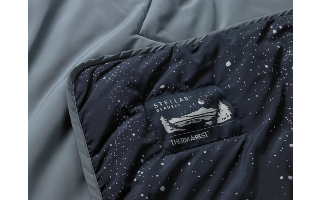 Therm-a-Rest Stellar Blanket Campingdecke Green Wave Print 6 Therm-a-Rest Stellar Blanket Campingdecke Green Wave Print – Bild 6